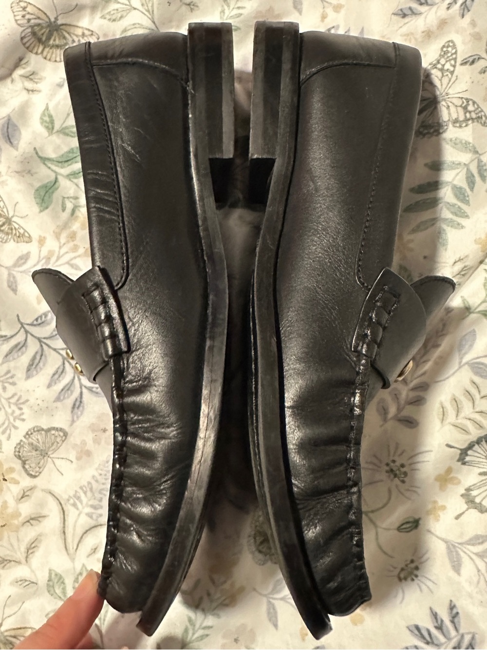 Coach Jolene Scultped "C" Tailored Moc Loafer Flats 7.5 - Picture 5 of 9